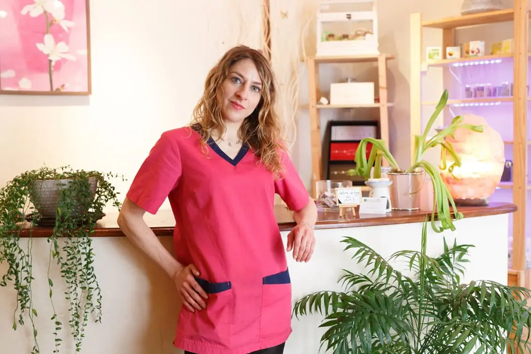 Portrait Virginie Larmet Maitre Reiki pour VIP Bien être Paris